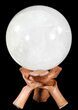 Polished Quartz Sphere - Madagascar #54705-2